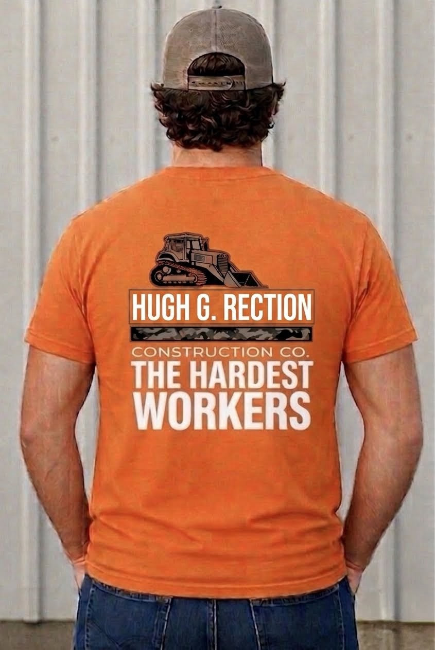 HUGH G. RECTION  t shirt